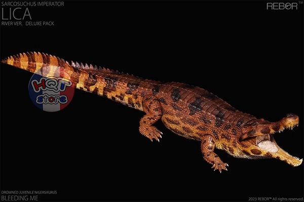 Mô Hình Cá Sấu Cổ Đại Sarcosuchus Imperator REBOR tỉ lệ 1/35