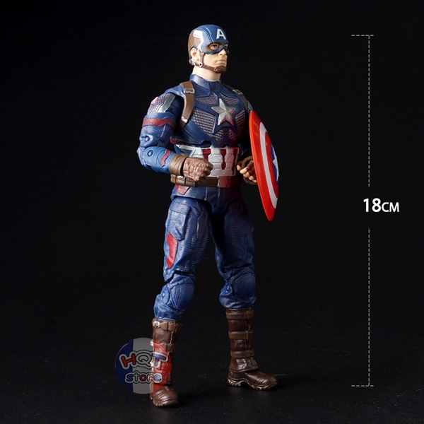 Mô hình Captain America ZD Toys Ver 2 Avengers 4 Endgame