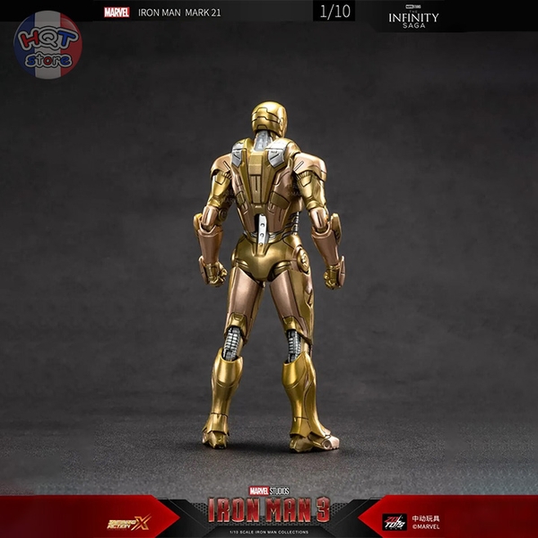 Mô hình iRon Man Mark 21 ZD Toys Midas chính hãng tỉ lệ 1/10