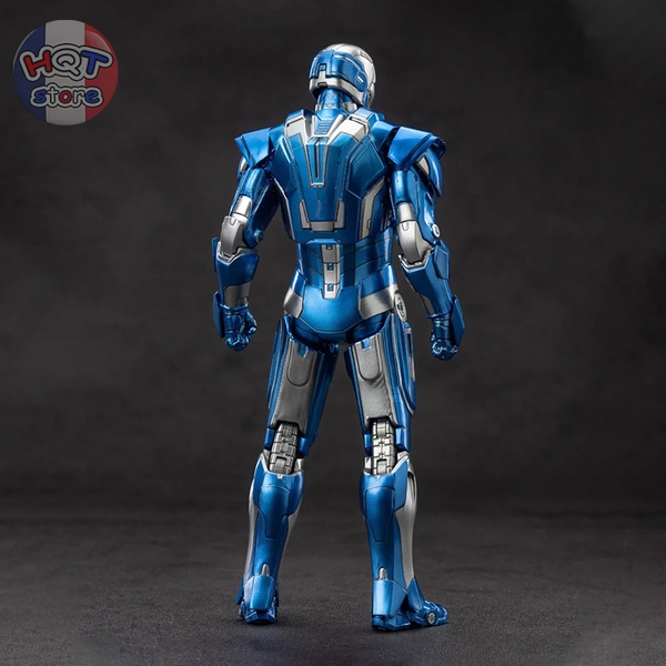 Mô hình iRon Man Mark 30 ZD Toys Blue Steel chính hãng tỉ lệ 1/10