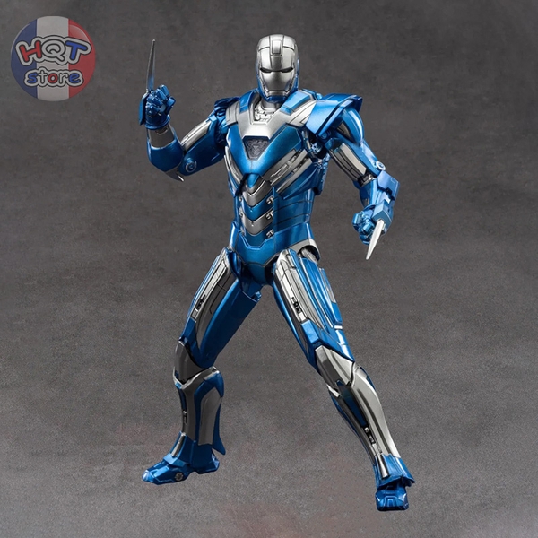 Mô hình iRon Man Mark 30 ZD Toys Blue Steel chính hãng tỉ lệ 1/10