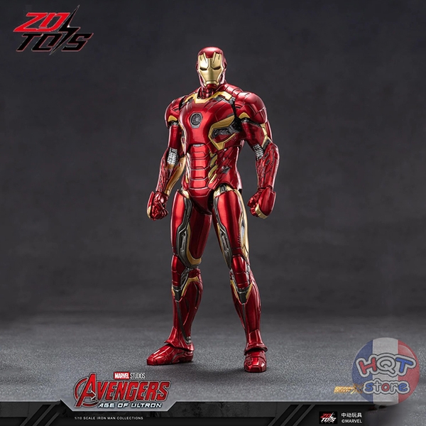 Mô hình iRon Man Mark 45 ZD Toys tỉ lệ 110 chính hãng MK45 Mark XLV