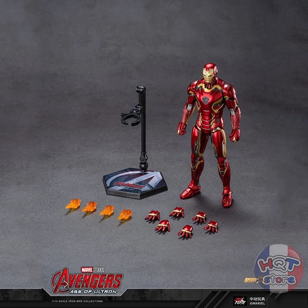 Mô hình iRon Man Mark 45 ZD Toys tỉ lệ 110 chính hãng MK45 Mark XLV