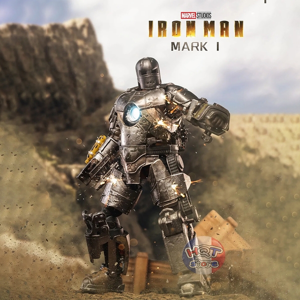 Mô hình iRon Man Mark I ZD Toys chính hãng tỉ lệ 1/10 (Mark 1)