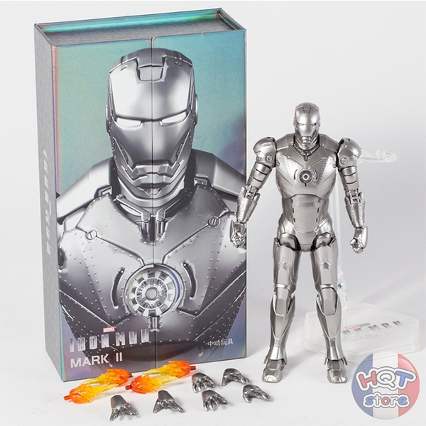 Mô hình iRon Man Mark II ZD Toys chính hãng tỉ lệ 1/10 (Mark 2)