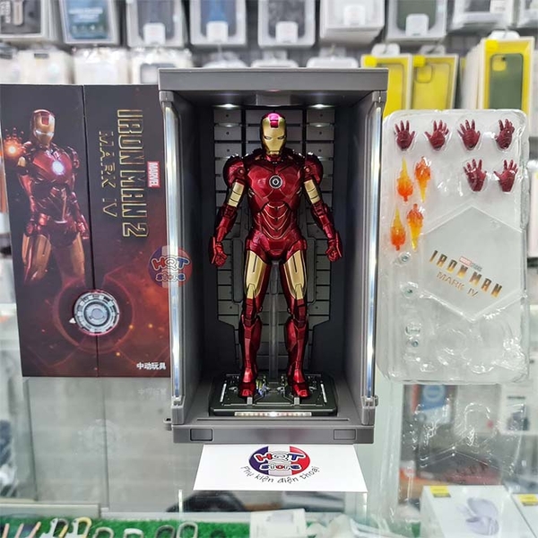 Mô hình iRon Man Mark IV ZD Toys chính hãng tỉ lệ 1/10 (Mark 4)