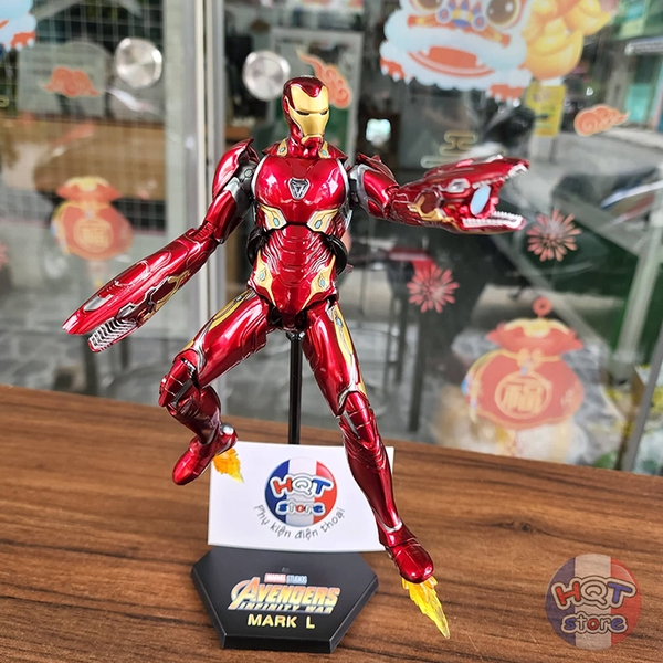 Mô hình iRon Man Mark L (Mark 50) ZD Toys chính hãng tỉ lệ 1/10 MK50