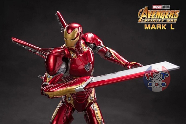 Mô hình iRon Man Mark L (Mark 50) ZD Toys chính hãng tỉ lệ 1/10 MK50