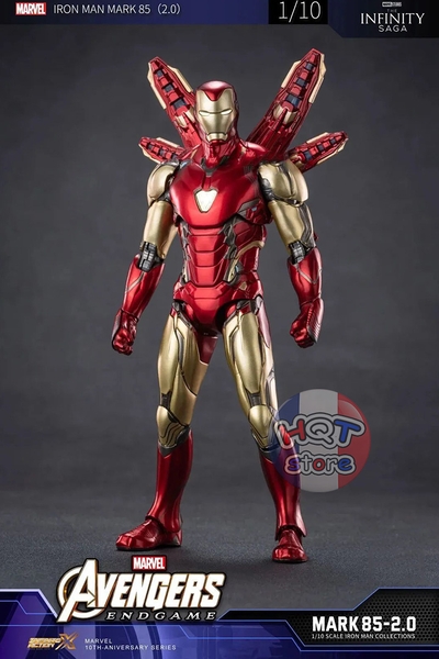 Mô hình iRon Man Mark LXXXV Mark 85 2.0 ZD Toys tỉ lệ 1/10 chính hãng