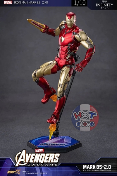 Mô hình iRon Man Mark LXXXV Mark 85 2.0 ZD Toys tỉ lệ 1/10 chính hãng