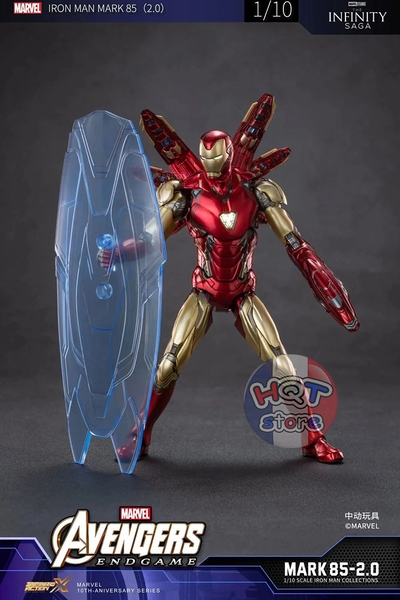 Mô hình iRon Man Mark LXXXV Mark 85 2.0 ZD Toys tỉ lệ 1/10 chính hãng