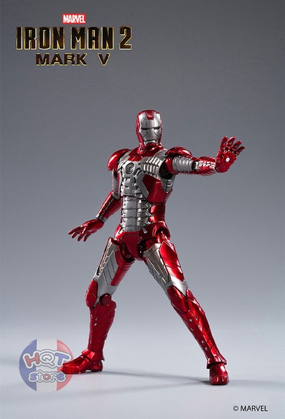 Mô hình iRon Man Mark V ZD Toys chính hãng tỉ lệ 1/10 (Mark 5)