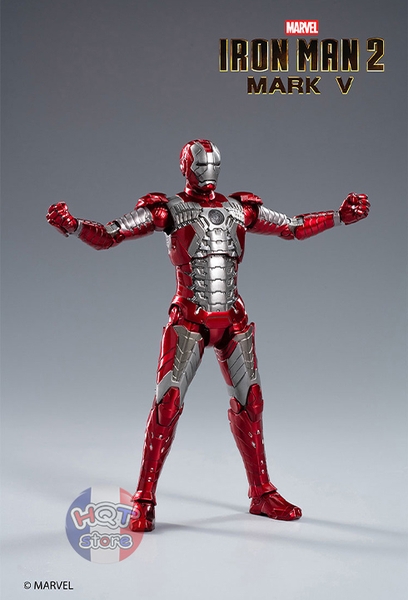 Mô hình iRon Man Mark V ZD Toys chính hãng tỉ lệ 1/10 (Mark 5)