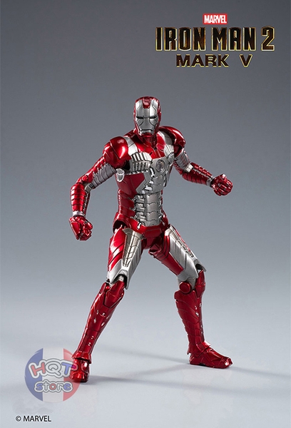 Mô hình iRon Man Mark V ZD Toys chính hãng tỉ lệ 1/10 (Mark 5)