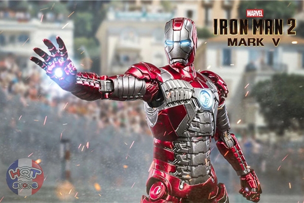 Mô hình iRon Man Mark V ZD Toys chính hãng tỉ lệ 1/10 (Mark 5)