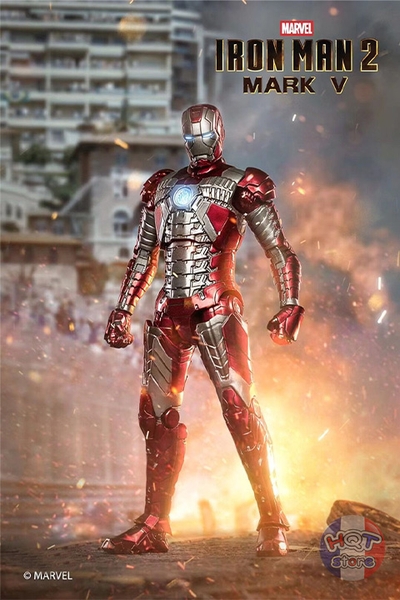 Mô hình iRon Man Mark V ZD Toys chính hãng tỉ lệ 1/10 (Mark 5)