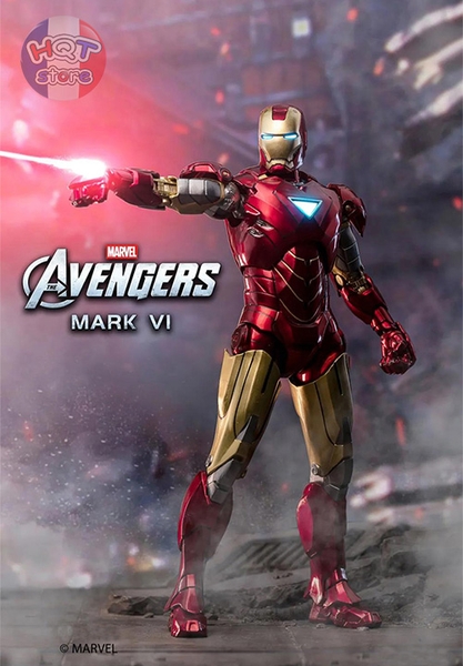 Mô hình iRon Man Mark VI ZD Toys chính hãng tỉ lệ 1/10 (Mark 6)