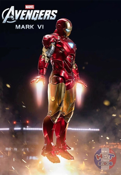 Mô hình iRon Man Mark VI ZD Toys chính hãng tỉ lệ 1/10 (Mark 6)