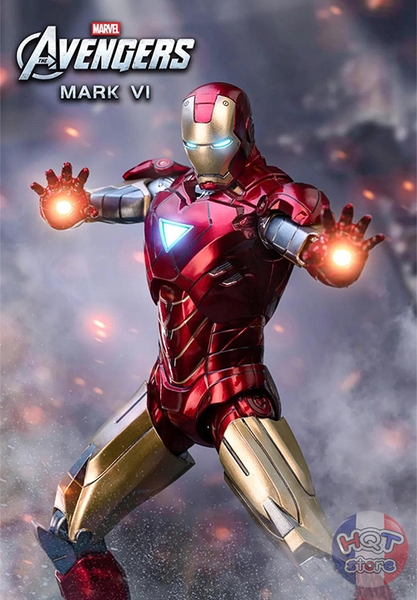 Mô hình iRon Man Mark VI ZD Toys chính hãng tỉ lệ 1/10 (Mark 6)