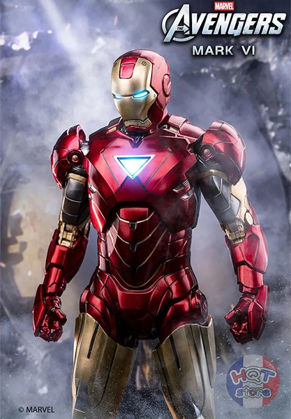 Mô hình iRon Man Mark VI ZD Toys chính hãng tỉ lệ 1/10 (Mark 6)