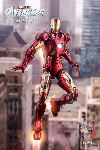 Mô hình iRon Man Mark VII ZD Toys chính hãng tỉ lệ 1/10 (Mark 7)