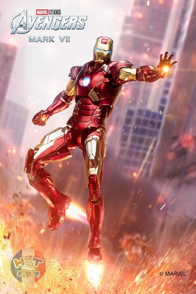 Mô hình iRon Man Mark VII ZD Toys chính hãng tỉ lệ 1/10 (Mark 7)