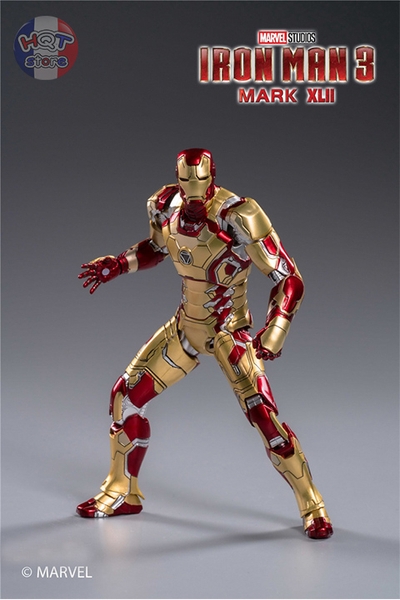 Mô hình iRon Man Mark XLII ZD Toys chính hãng tỉ lệ 1/10 (Mark 42)