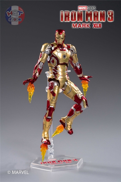 Mô hình iRon Man Mark XLII ZD Toys chính hãng tỉ lệ 1/10 (Mark 42)