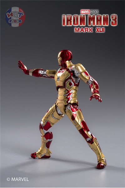 Mô hình iRon Man Mark XLII ZD Toys chính hãng tỉ lệ 1/10 (Mark 42)