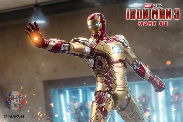 Mô hình iRon Man Mark XLII ZD Toys chính hãng tỉ lệ 1/10 (Mark 42)