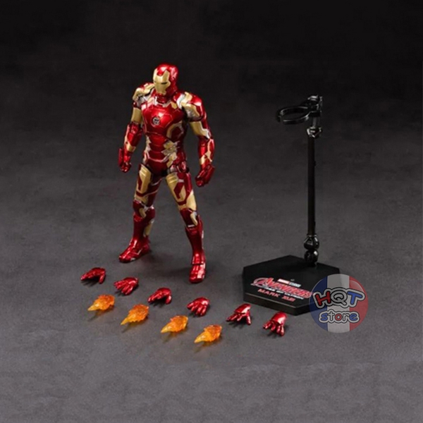 Mô hình iRon Man Mark XLIII ZD Toys chính hãng tỉ lệ 1/10 (Mark 43)