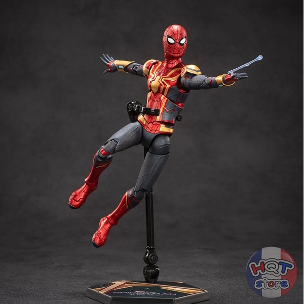 Mô hình iRon Spider Man Intergrated Suit No Way Home ZD Toys 1/10