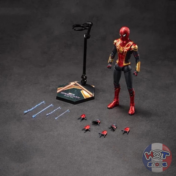 Mô hình iRon Spider Man Intergrated Suit No Way Home ZD Toys 1/10