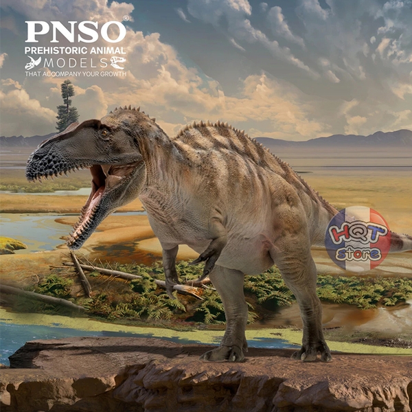 Mô hình khủng long Acrocanthosaurus Fergus PNSO 61 tỉ lệ 1/35