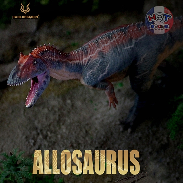 Mô hình Khủng Long Allosaurus Haolonggood tỉ lệ 1/35