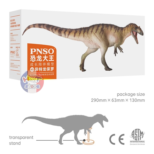 Mô hình Khủng Long Allosaurus Paul PNSO 2021 tỉ lệ 1/35