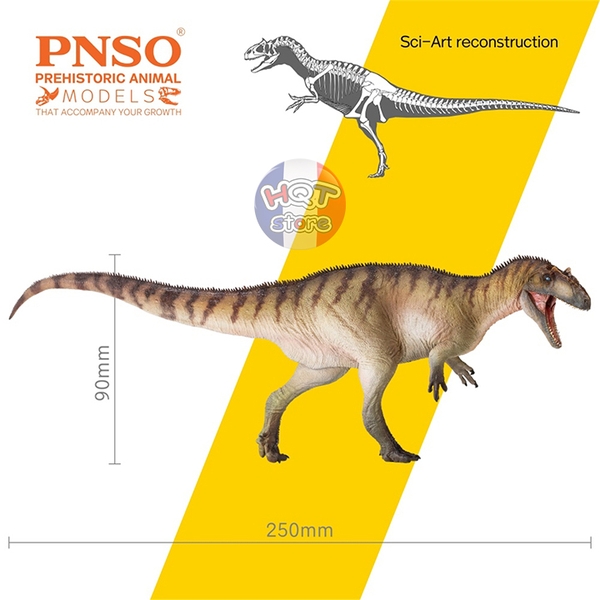 Mô hình Khủng Long Allosaurus Paul PNSO 2021 tỉ lệ 1/35