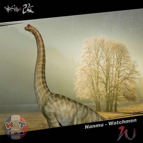 Mô hình khủng long Brachiosaurus Nanmu Red Head Limited Edition 135