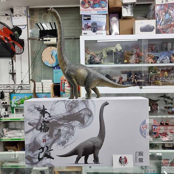 Mô hình khủng long Brachiosaurus Nanmu tỉ lệ 1/35 chính hãng (PVC)