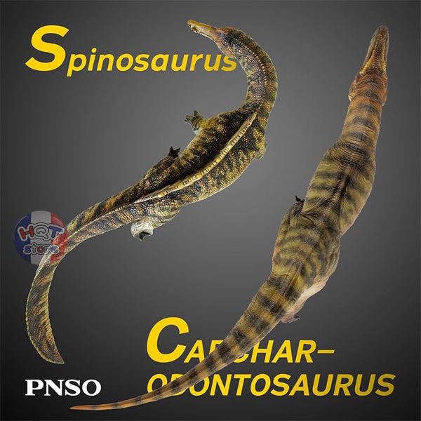 Mô hình Khủng Long Carcharodontosaurus PNSO 2021 tỉ lệ 1/35 chính hãng