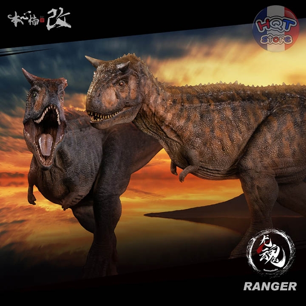 Mô hình khủng long Carnotaurus 2.0 Benxin Nanmu Ranger tỉ lệ 1/35