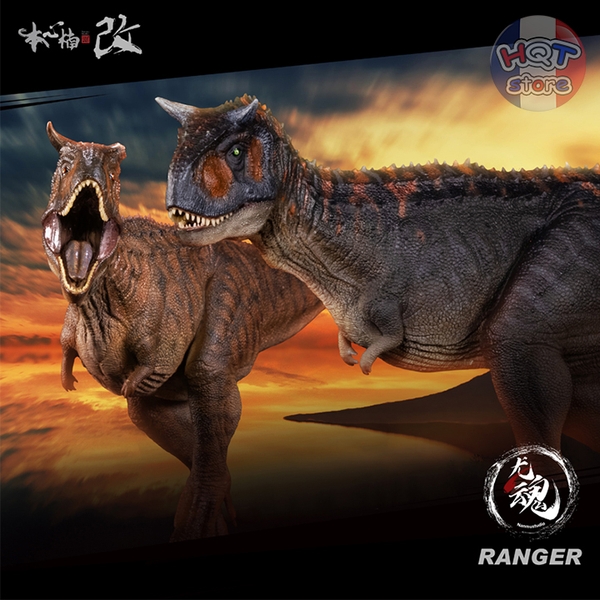 Mô hình khủng long Carnotaurus 2.0 Benxin Nanmu Ranger tỉ lệ 1/35