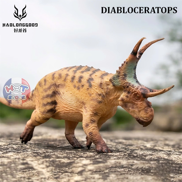 Mô hình Khủng Long Diabloceratops Haolonggood tỉ lệ 1/35