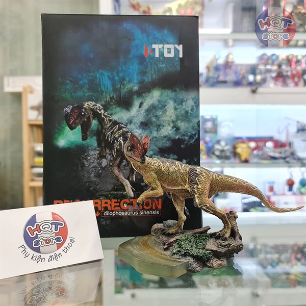 Mô hình khủng long Dilophosaurus iToy tỉ lệ 1/35 chính hãng