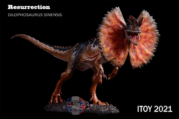 Mô hình khủng long Dilophosaurus Sinensis iToy tỉ lệ 1/35 chính hãng