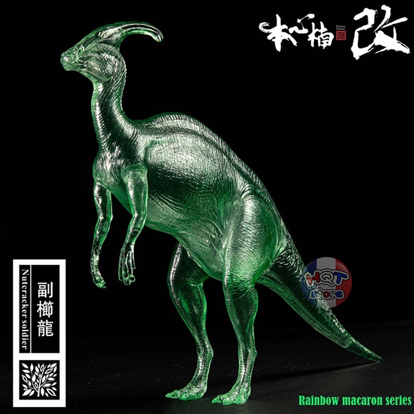 Mô hình khủng long Parasaurolophus Rainbow Macaron Nanmu tỉ lệ 1/35