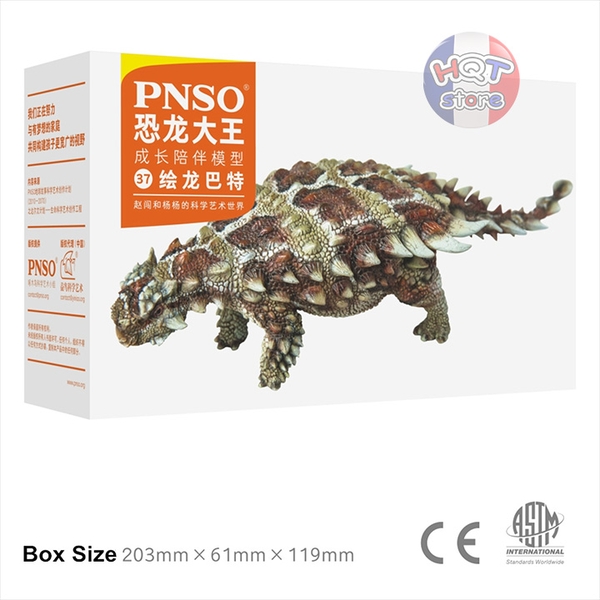 Mô hình khủng long Pinacosaurus Bart PNSO 2021 tỉ lệ 1/35 chính hãng