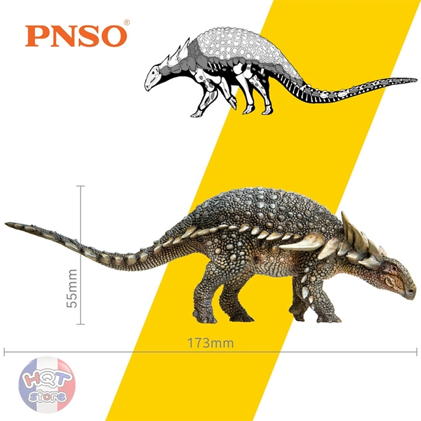 Mô hình khủng long Sauropelta Isaac PNSO 2020 tỉ lệ 1/35 chính hãng