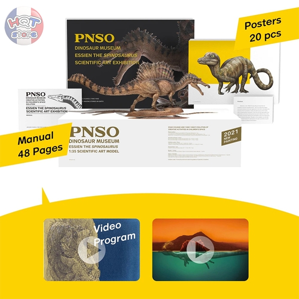 Mô hình khủng long Spinosaurus Essien PNSO tỉ lệ 1/35 chính hãng