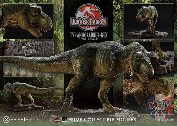 Mô hình khủng long T-Rex Prime 1 Studio Jurassic Park III Bull 1/38